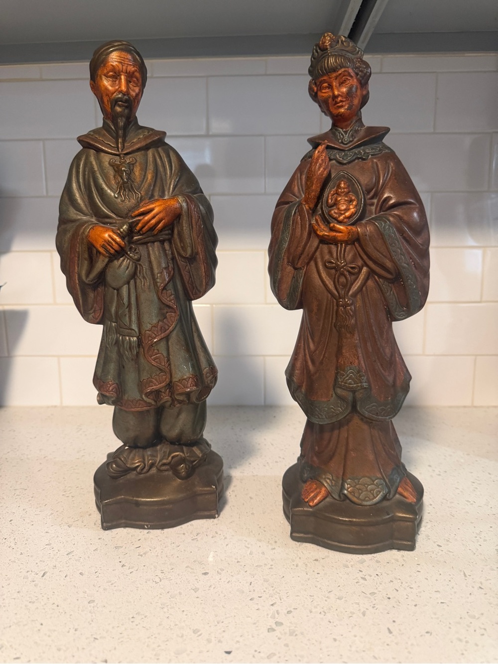 Doctor and nurse pair of figurines